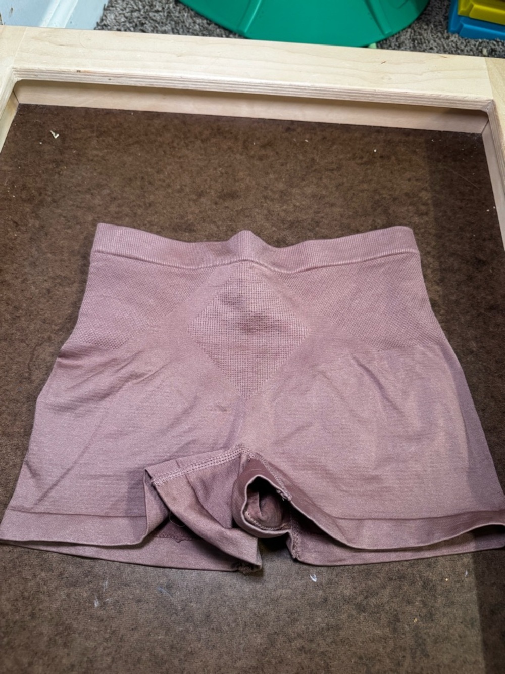Skinny girl High-Waist Shaping Shorts Mauve - Size M